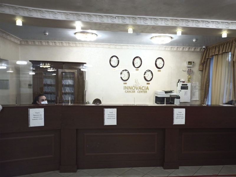 Защитные перегородки для клиники